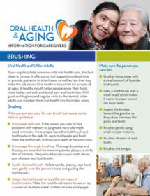 Brushing: Information for Caregivers