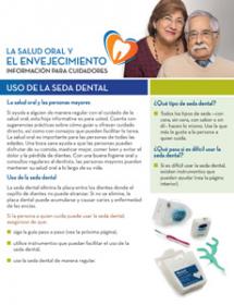 Uso de la seda dental Información para cuidadores